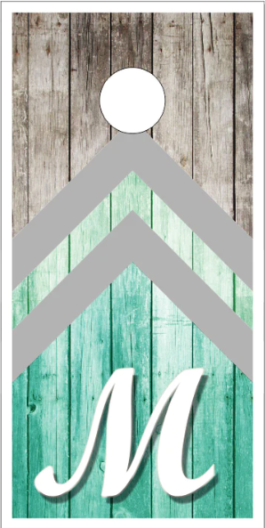 Chevron Wedding letter