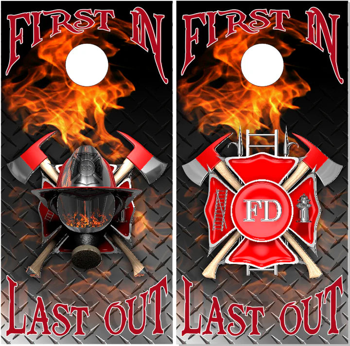 Fire Fighter, First in last out