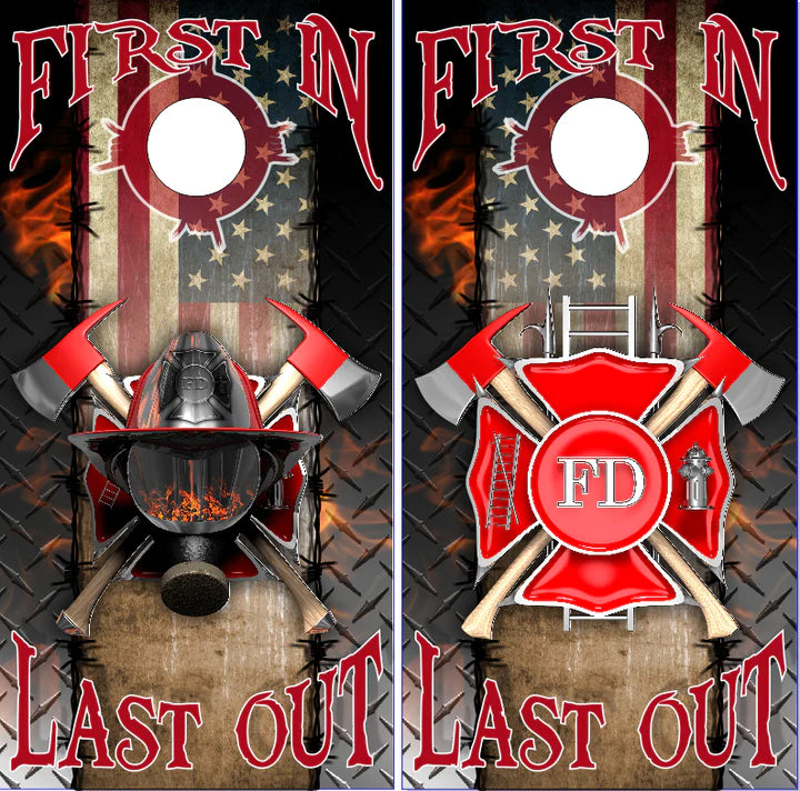 Wicked wire american firefighter first in