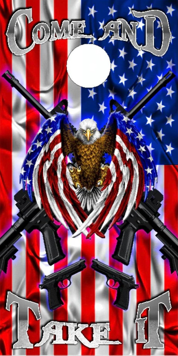 American Flag Gun Rights