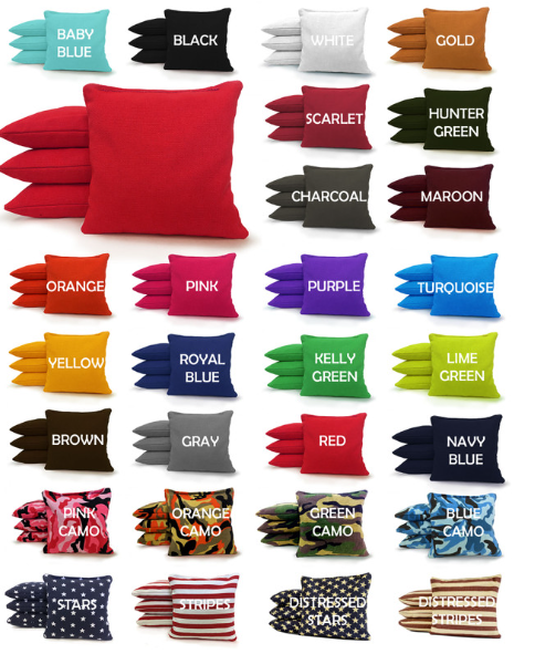 Cornhole Bags (Plain) Not customized